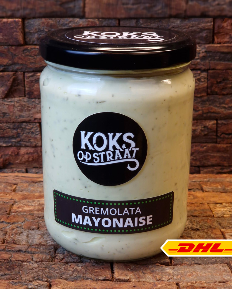 Afbeelding van Gremolata Mayonaise <BR>Huisgemaakt (500 ml.)