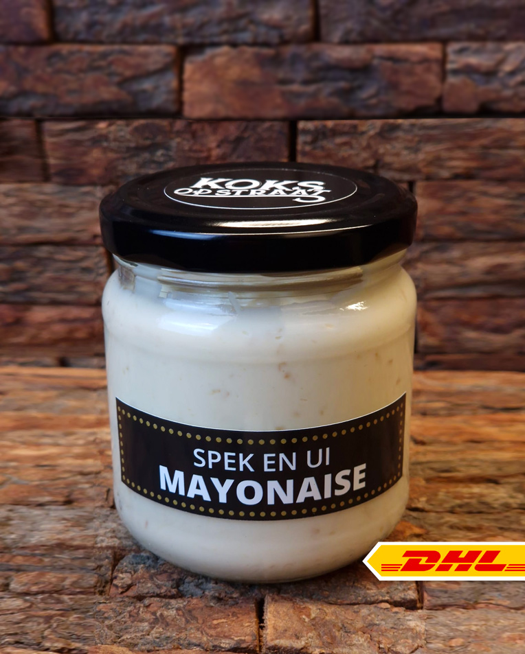 Afbeelding van Spek en ui mayonaise <BR>Huisgemaakt (200 ml.)