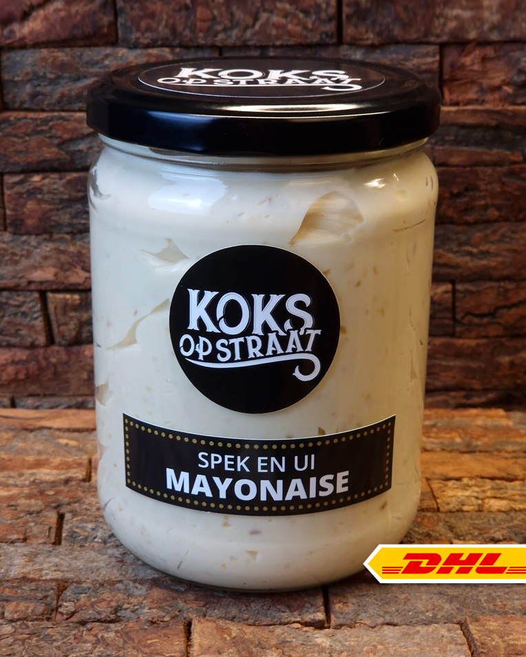 Afbeelding van Spek en ui mayonaise <BR>Huisgemaakt (500 ml.)
